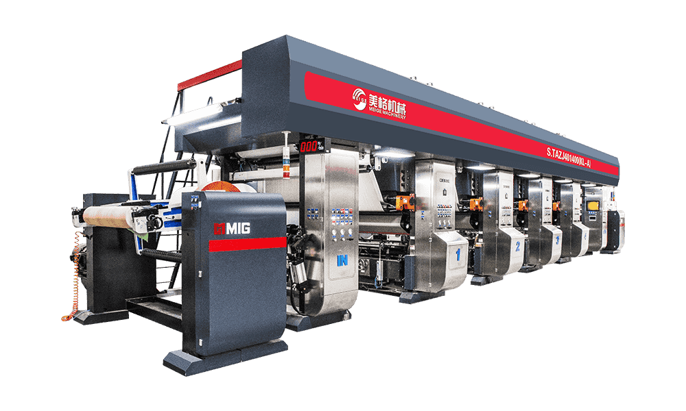 S.TAZJ401400(KL-A)中高速电子轴凹版印刷机