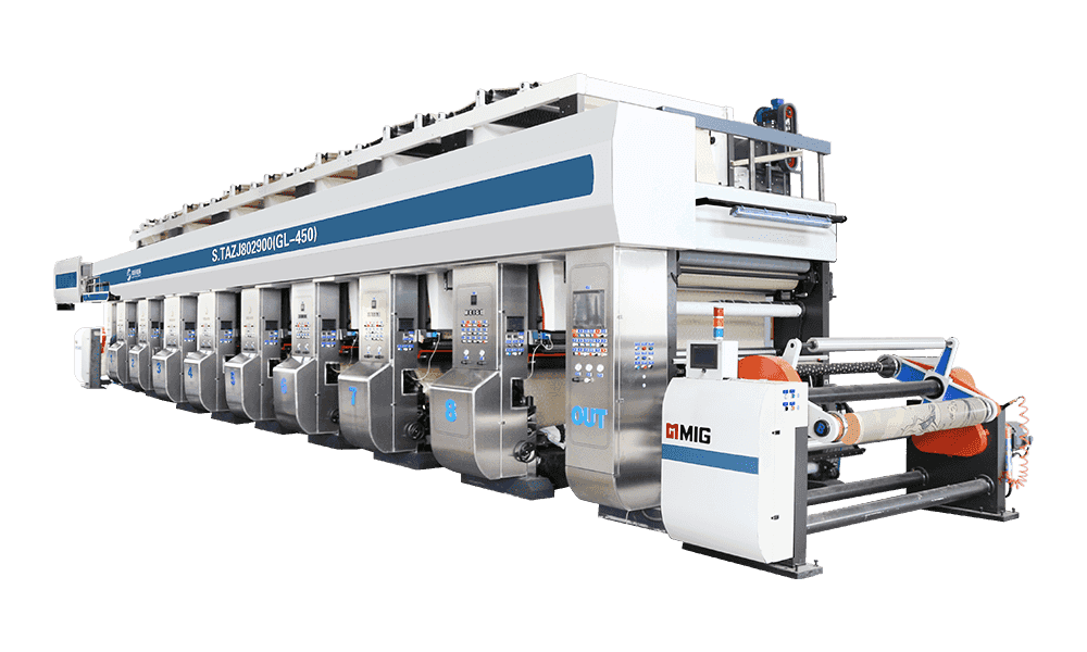 S.TAZJ802900(GL-450)纺织品转移纸（膜）凹版印刷机