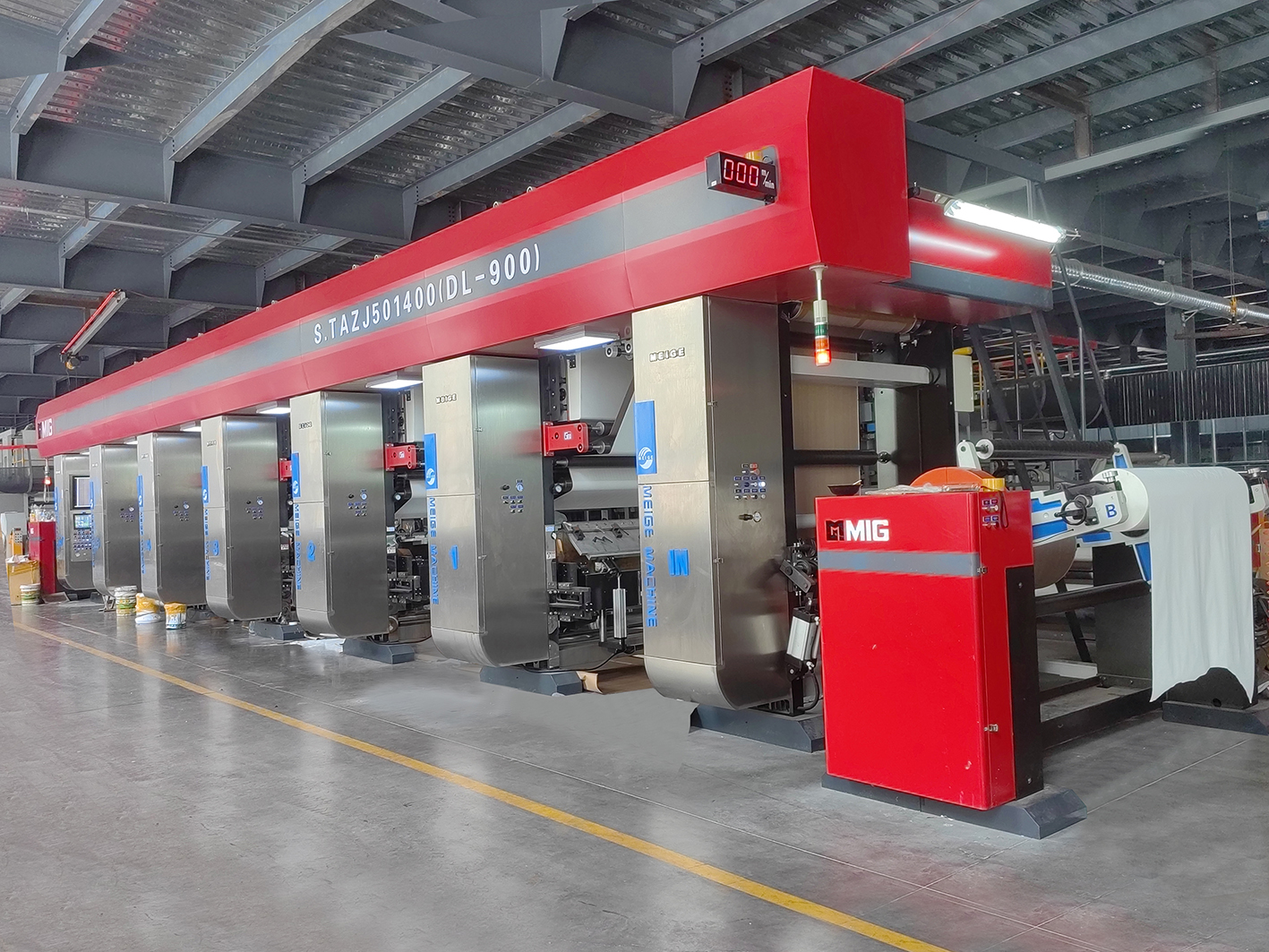 S.TAZJ501400(DL-900A)特大版径(大单元)电子轴凹版印刷机