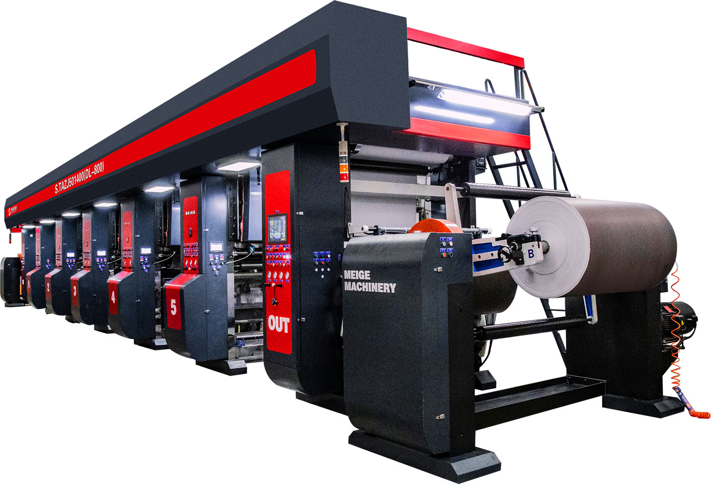S.TAZJ501400(DL-800)大版径(大单元)电子轴凹版印刷机